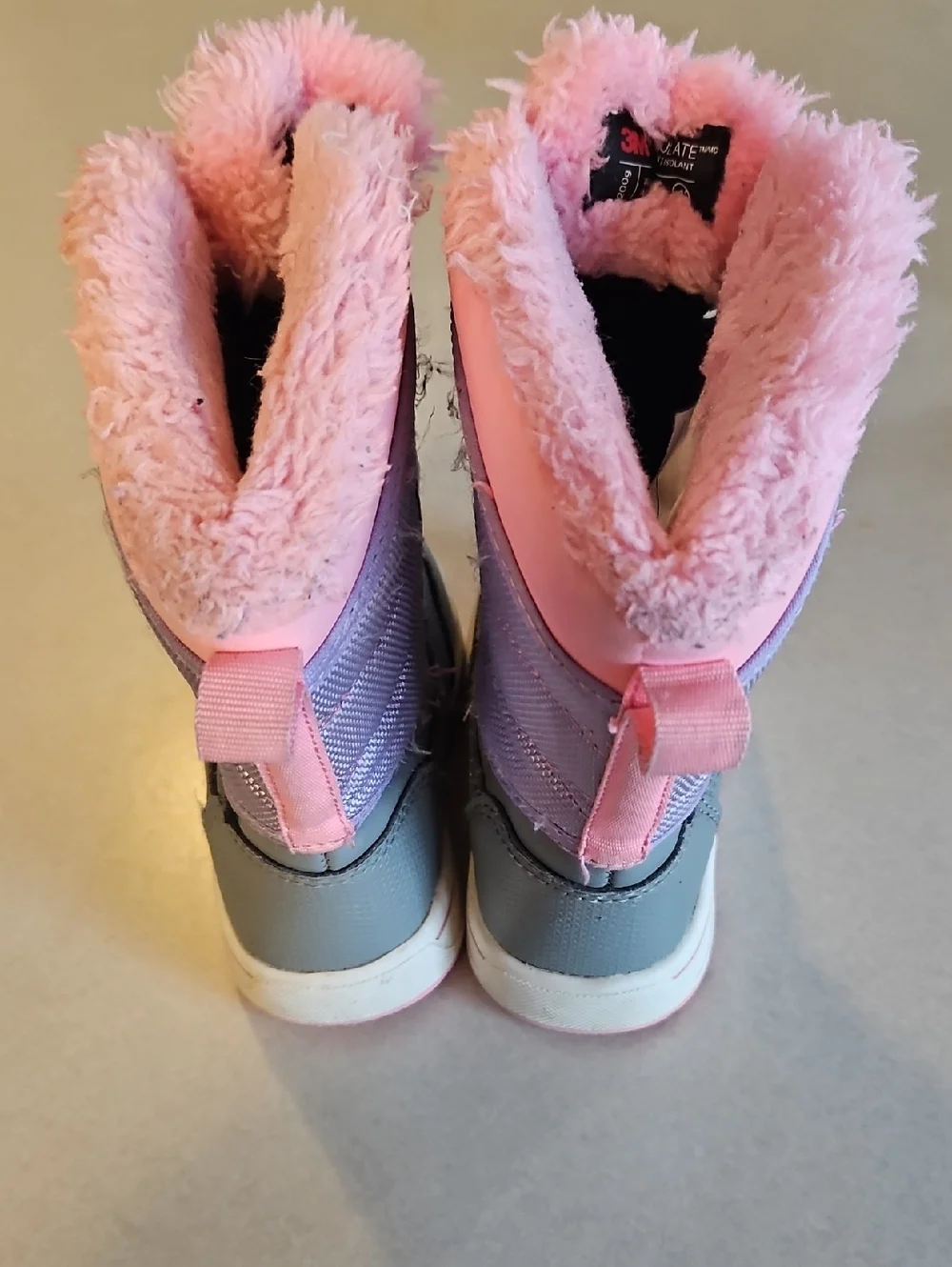 Pink And Purple Snowboots